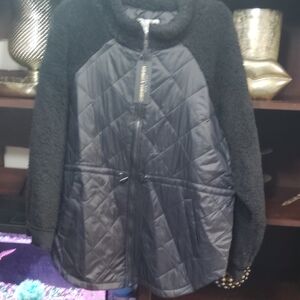 Black Quilted Women's Jacket